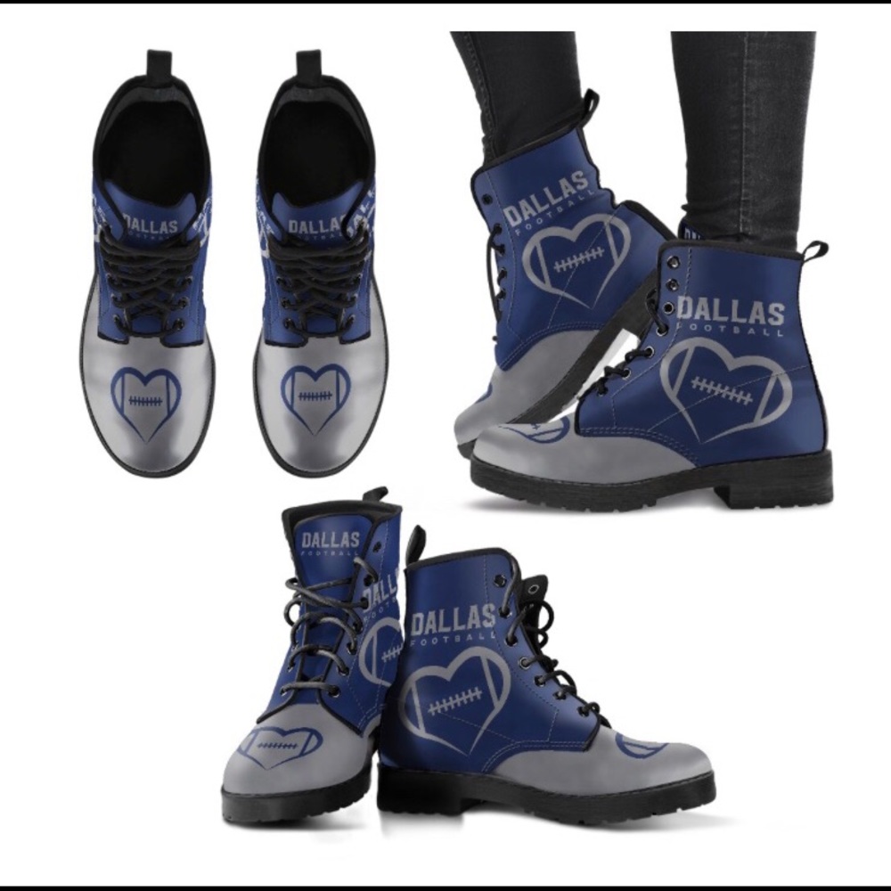 DAllas cowboy combat boot...